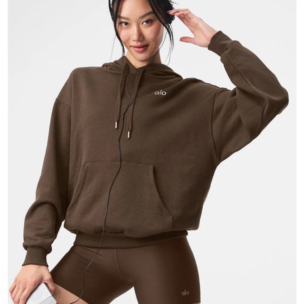 ALO Yoga espresso Hoodie - Picture 5 of 5